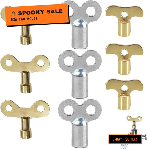 Pack radiator valve keys set - pack,
