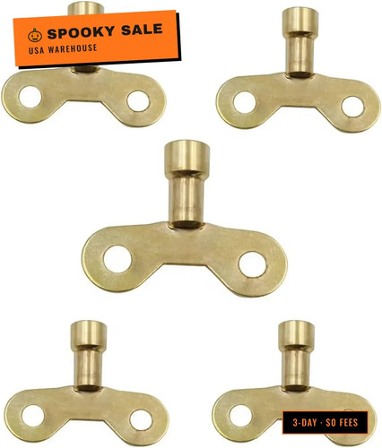 5pcs gold radiator plumbing - 5pcs,
