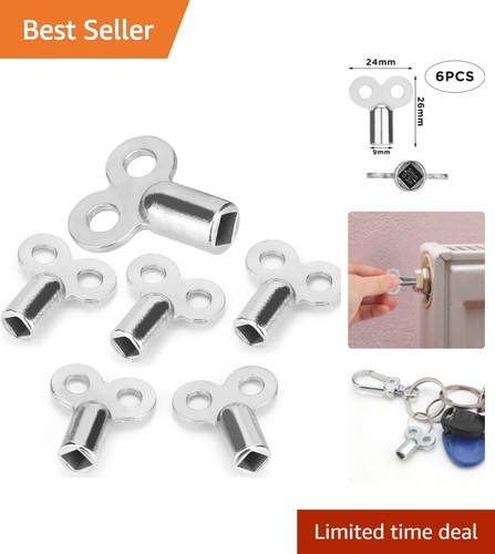 6pcs radiator valve keys - 6pcs,