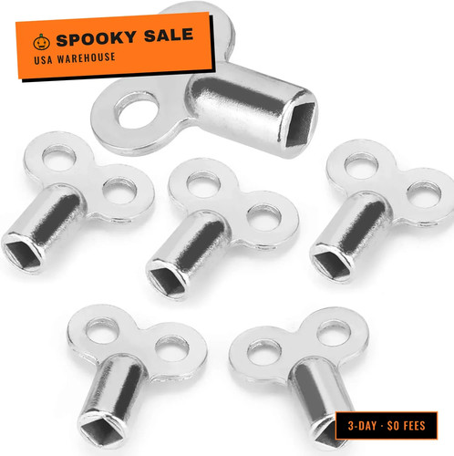 6pcs radiator valve keys - 6pcs,