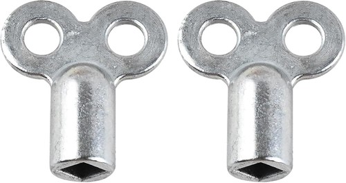 Zinc alloy radiator valve keys - zinc,