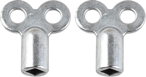 Metal radiator valve keys - radiator,